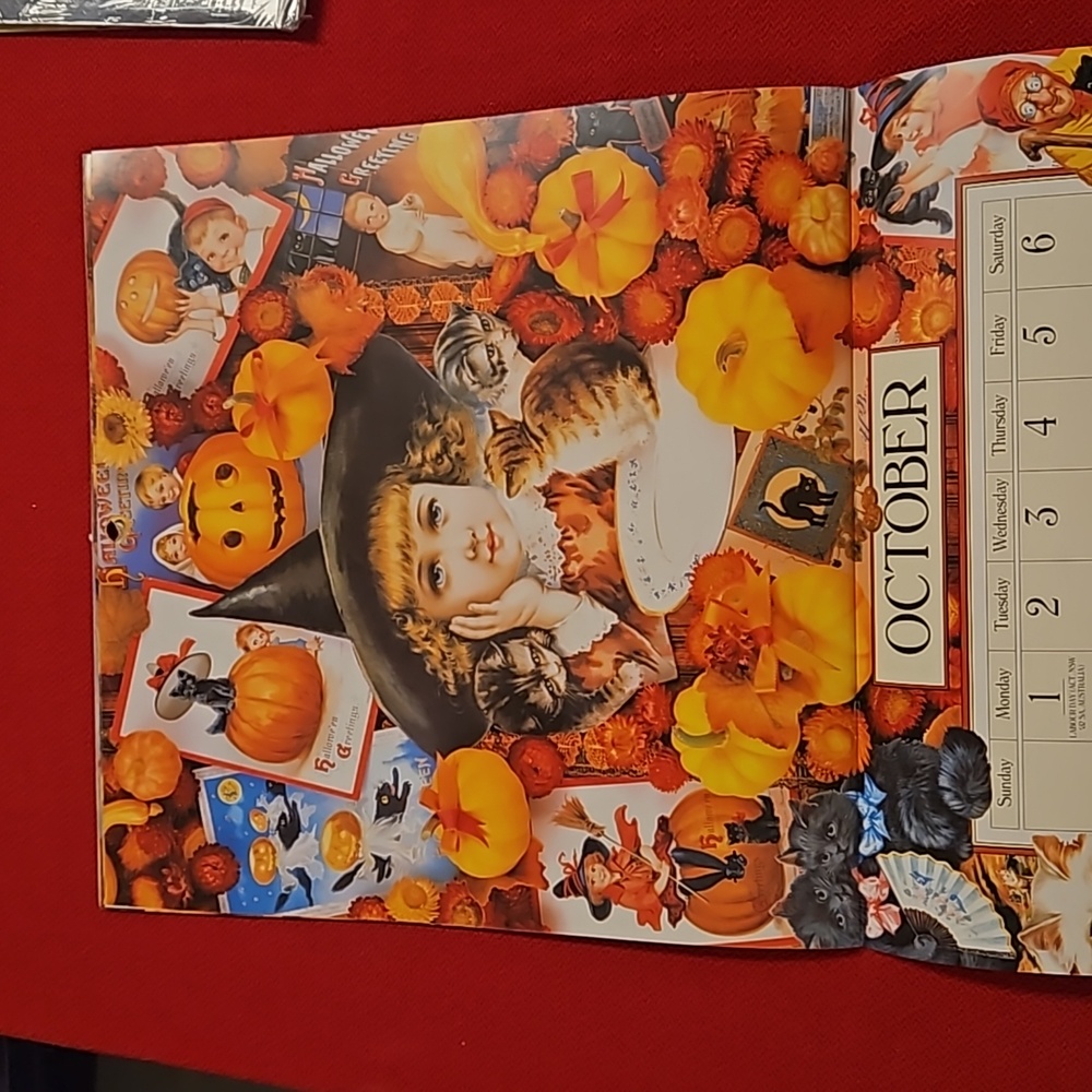Cynthia Hart's Victoriana 2001 calendar UNOPENED cards scrapbooking decoupage - Picture 12 of 16